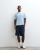 Arket ARKET washed T-shirt with pocket in light blue - 3