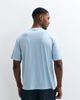 Arket ARKET washed T-shirt with pocket in light blue - 4