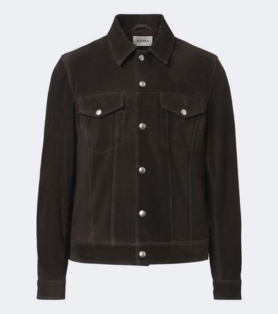 Arma Arma Aruba suede blouson jacket