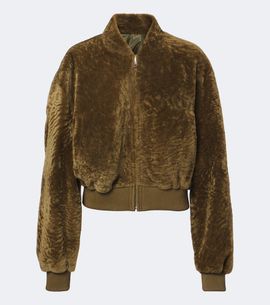 Arma Arma Azra shearling bomber jacket