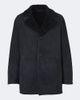 Arma Arma Bohdan shearling-lined suede coat - 1