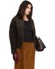 Arma Arma Brown Maddox Gritty Suede Jacket - 2