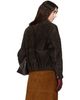 Arma Arma Brown Maddox Gritty Suede Jacket - 3