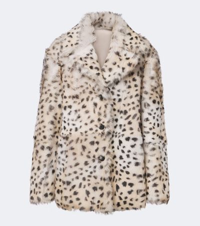 Arma Arma Cynthia reversible leopard-print shearling jacket