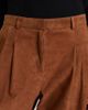 Arma Arma Dena pleated suede wide-leg pants - 3