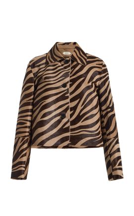 ARMA ARMA Emy Cavallino Leather Jacket