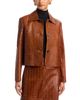 Arma Arma Emy Embossed Leather Jacket - 3