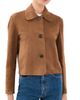 ARMA ARMA Emy Goat Suede Jacket Saddle - 1