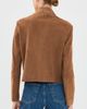 ARMA ARMA Emy Goat Suede Jacket Saddle - 3