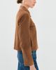 ARMA ARMA Emy Goat Suede Jacket Saddle - 4