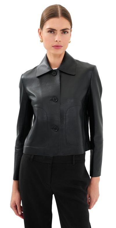 ARMA ARMA Emy Lamb Butter Jacket Black