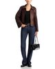 Arma Arma Fem Vintage Leather Jacket - 2