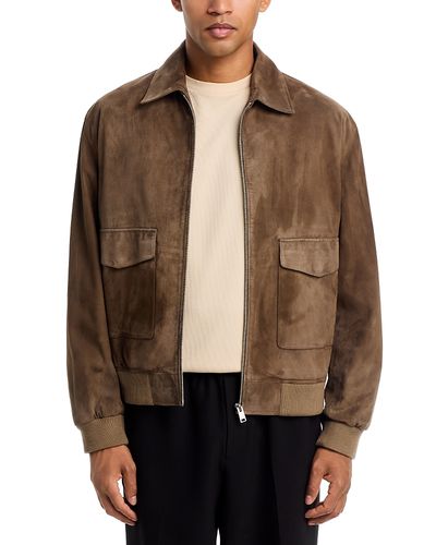 Arma Arma Gwenno Suede Leather Jacket