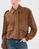 ARMA ARMA Halti Lamb Suede Jacket Saddle - 2