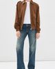 ARMA ARMA Halti Lamb Suede Jacket Saddle - 5