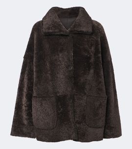 Arma Arma Isabella reversible shearling and leather jacket