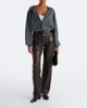 Arma Arma Jean leather straight pants - 2