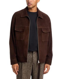 Arma Arma Kale Suede Leather Jacket