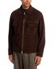 Arma Arma Kale Suede Leather Jacket - 3