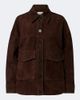 Arma Arma Kaylee suede shirt - 1