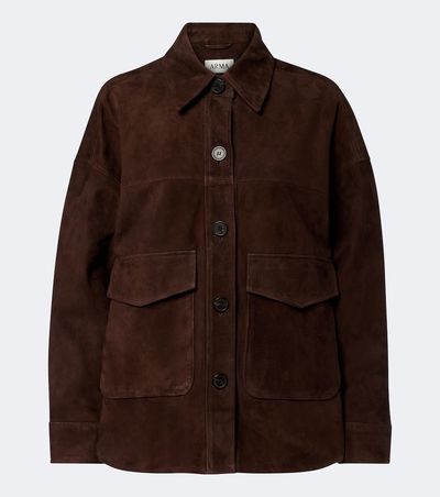 Arma Arma Kaylee suede shirt