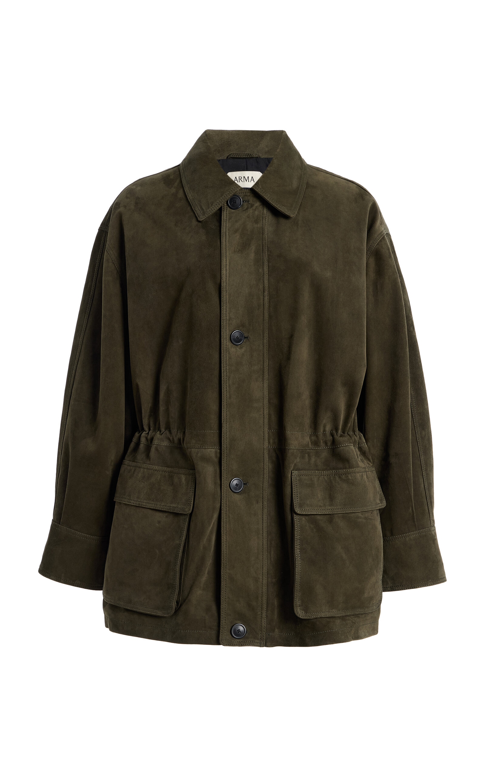 ARMA ARMA Maeve Relaxed Suede Jacket