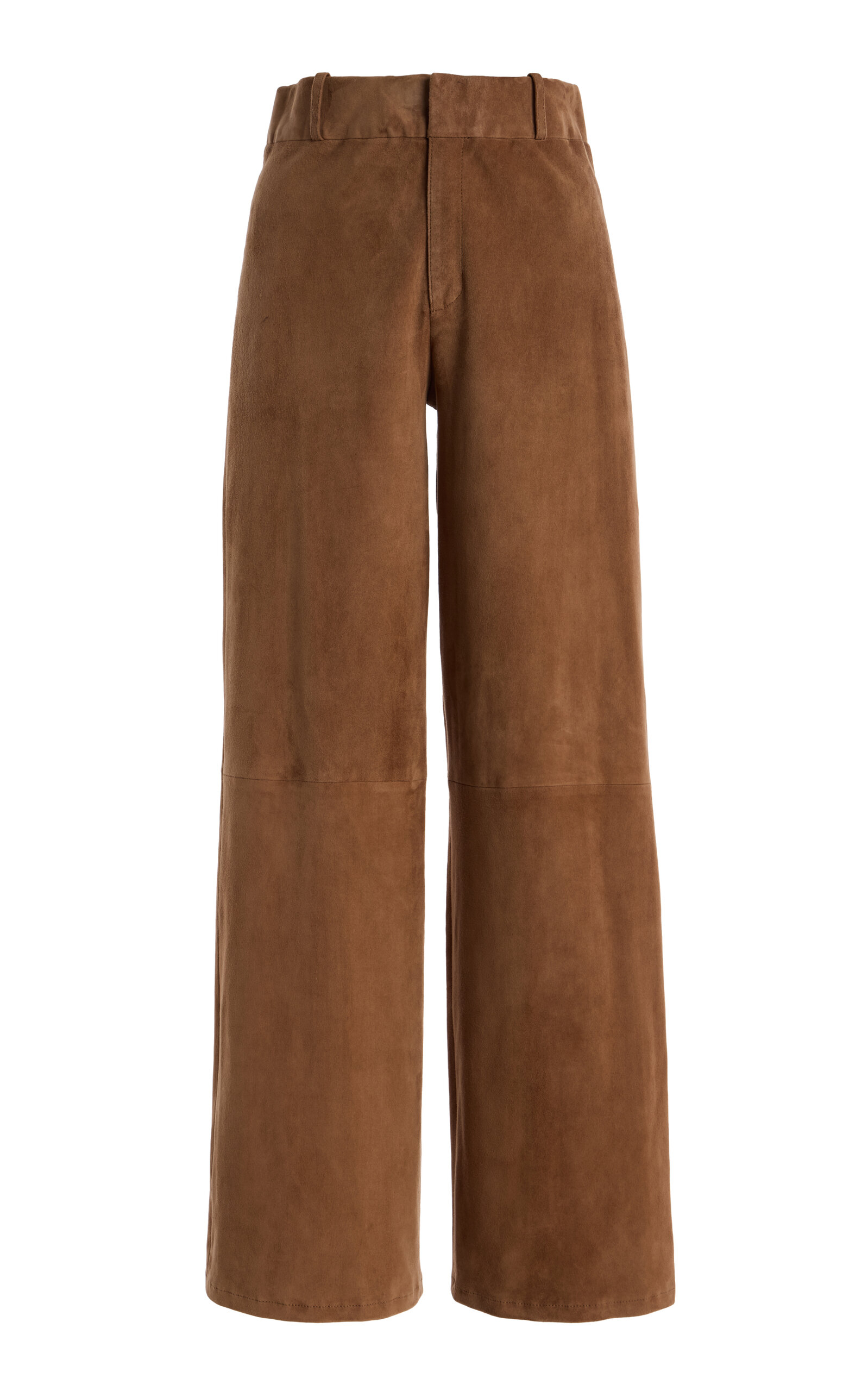 ARMA ARMA Marina StretchSuede Trousers Brown EU 40