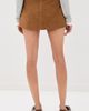 ARMA ARMA MELODY Lamb Suede Skirt Whiskey - 3