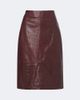 Arma Arma Nathaly croc-effect leather midi skirt - 1