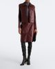 Arma Arma Nathaly croc-effect leather midi skirt - 2