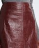 Arma Arma Nathaly croc-effect leather midi skirt - 3