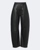 Arma Arma Noa leather barrel-leg pants - 1