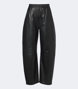 Arma Arma Noa leather barrel-leg pants