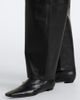 Arma Arma Noa leather barrel-leg pants - 4