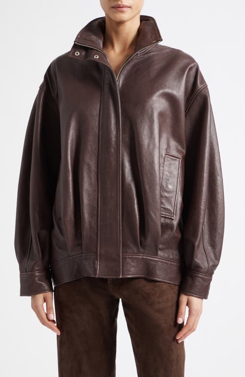 ARMA ARMA Paula Leather Bomber Jacket