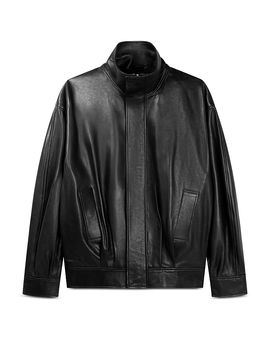 Arma Arma Paulo Stand Collar Leather Jacket