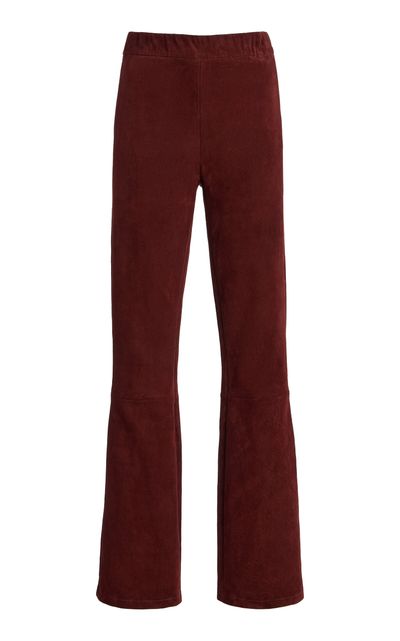 ARMA ARMA River Suede BootcutLeg Pants
