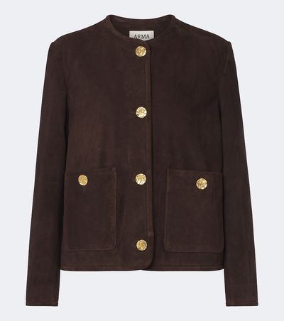 Arma Arma Sogno suede jacket