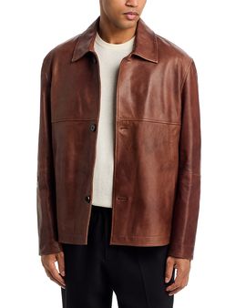 Arma Arma Steep Vegetal Robust Leather Jacket