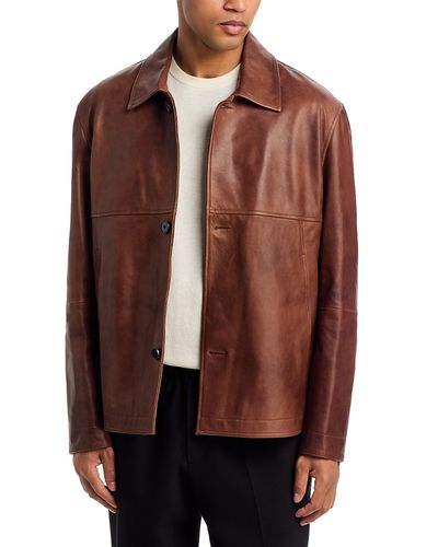 Arma Arma Steep Vegetal Robust Leather Jacket
