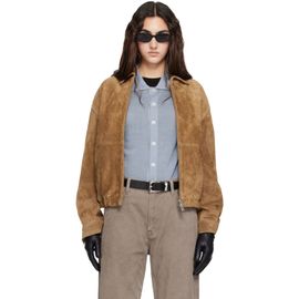 Arma Arma Tan Maddox Gritty Suede Jacket