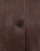 ARMA ARMA Vintage Leather Jacket Mud Brown - 6