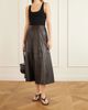 ARMA Eleni paneled leather midi skirt - 2