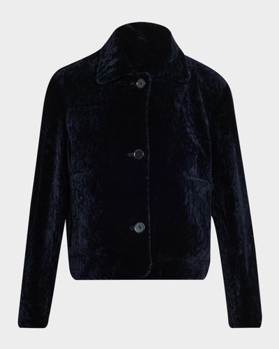 Arma Emy Button-Down Shearling Jacket