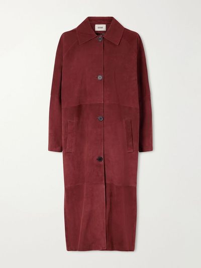 ARMA Judy oversized suede coat