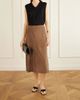 ARMA Melita suede midi skirt - 2