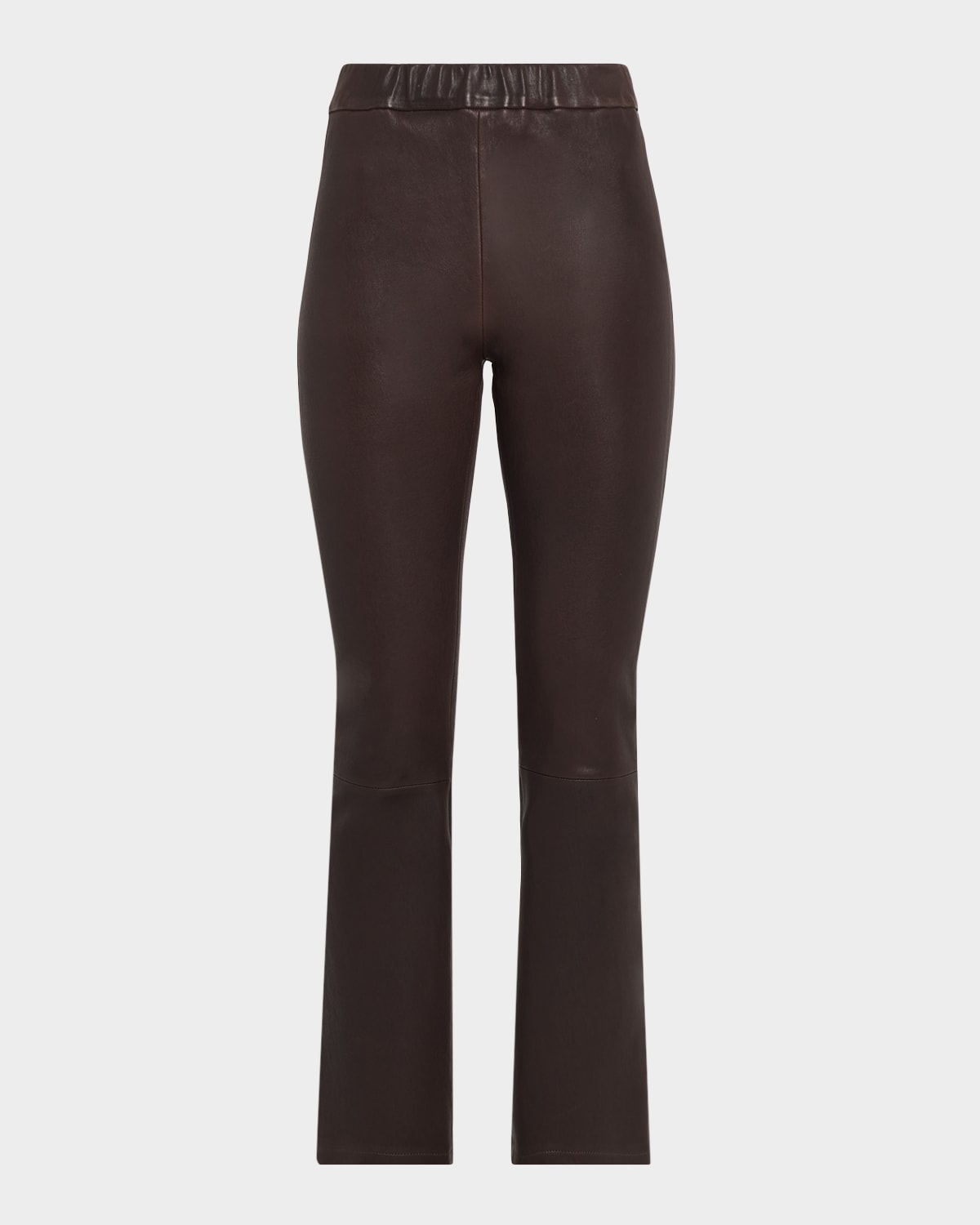 Arma River Leather Kickflare Crop Pants