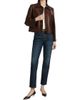 Arma Women's Fem Leather Cropped Jacket - 2