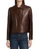 Arma Women's Fem Leather Cropped Jacket - 3