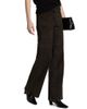 Arma Women's Karina Suede High-Rise Wide-Leg Pants - 4
